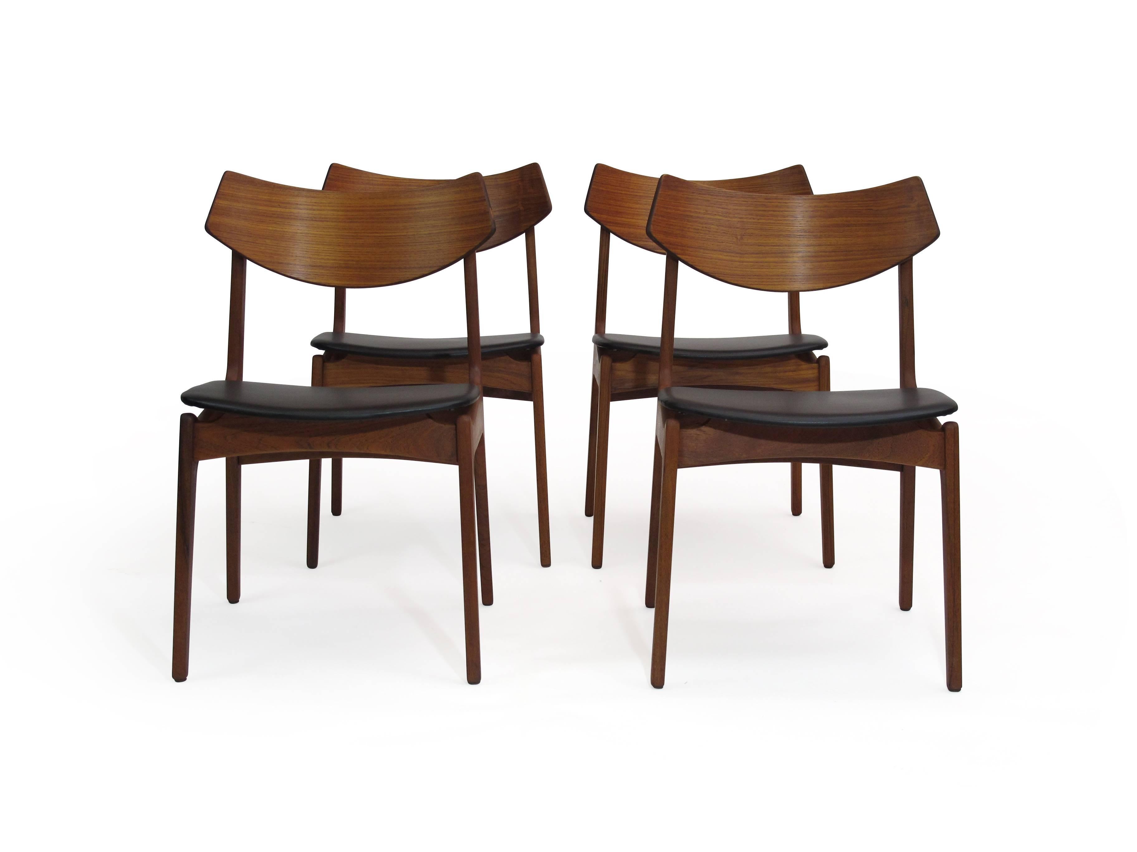 Oiled Ten Funder-Schmidt & Madsen Danish Teak Dining Chairs