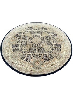 10' Hand Knotted Round Design Area Rug