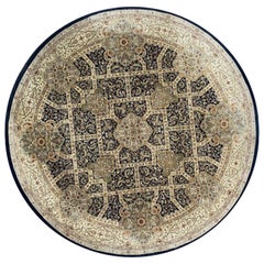 10
Hand Knotted Round Design Area Rug