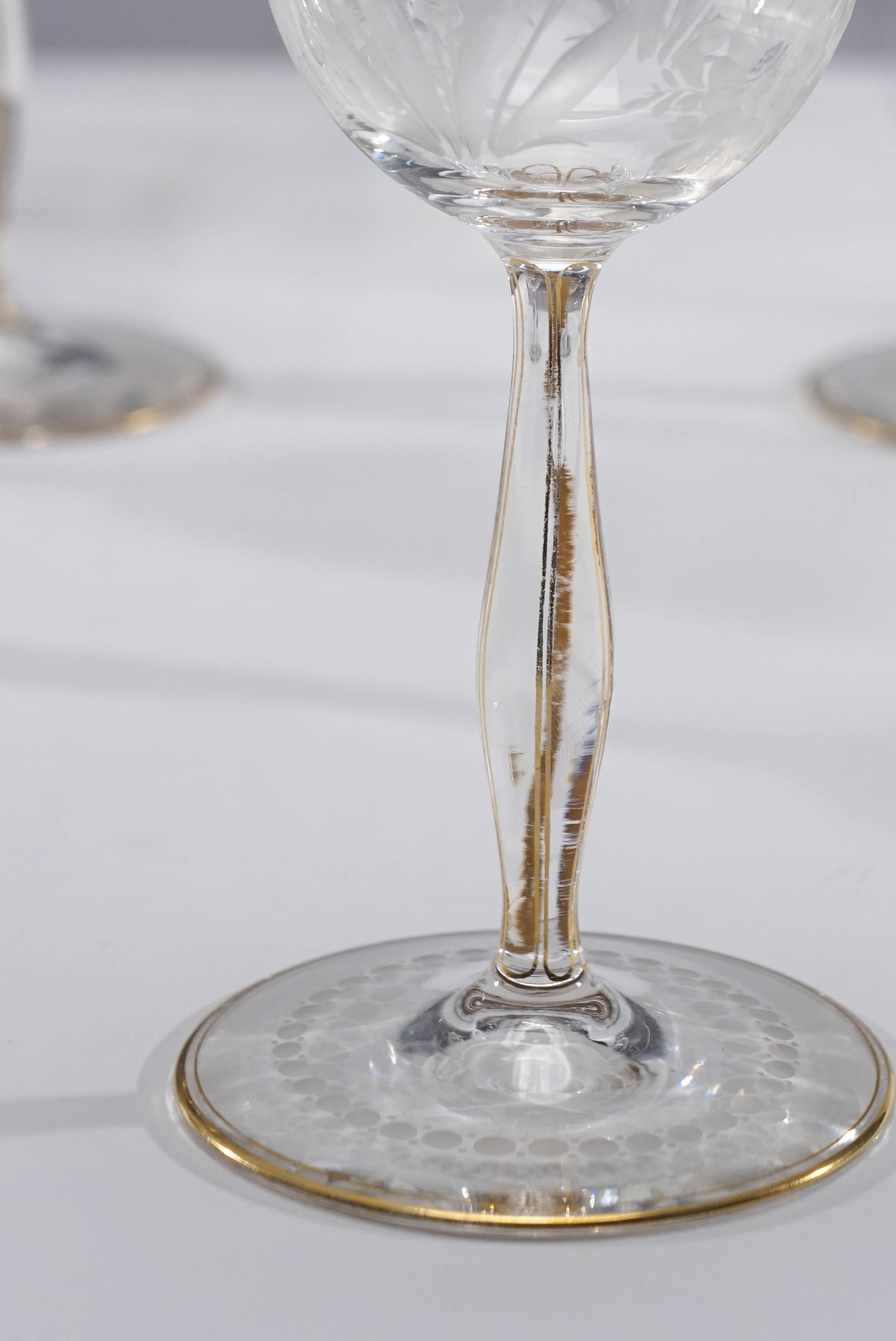 lobmeyr champagne glass 1900