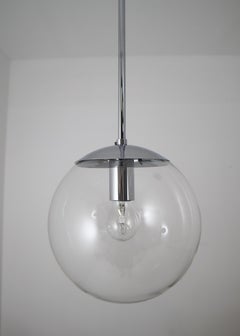 Hand Blown Pendants Made by the German Manufacturer Limburg Glashütte, 1970s