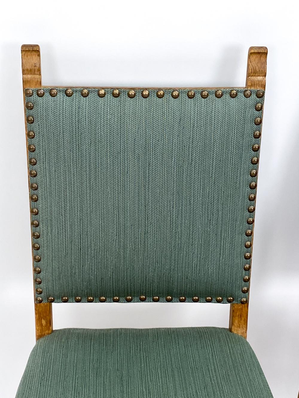 (10) Henning Kjaernulf Danish Mid-Century Oak Dining Chairs 1