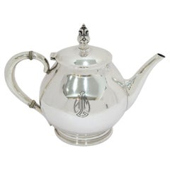 Sterling Silver Cartier Antique "Royal Danish" Teapot