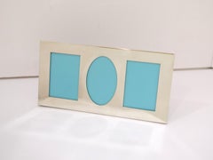 10 in - Sterling Silver Tiffany & Co. Vintage 3-photo Photo Frame