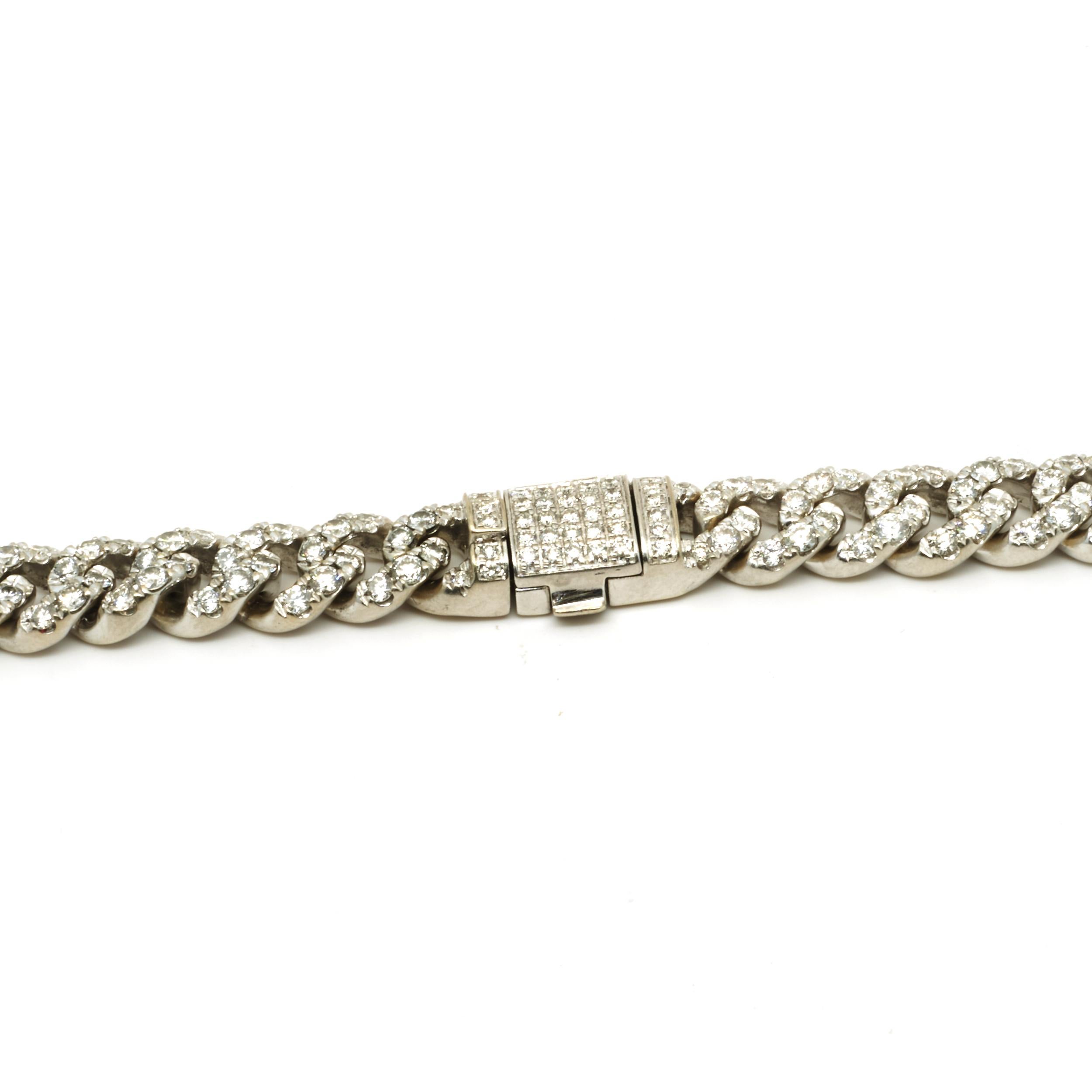 diamond cuban link chain png