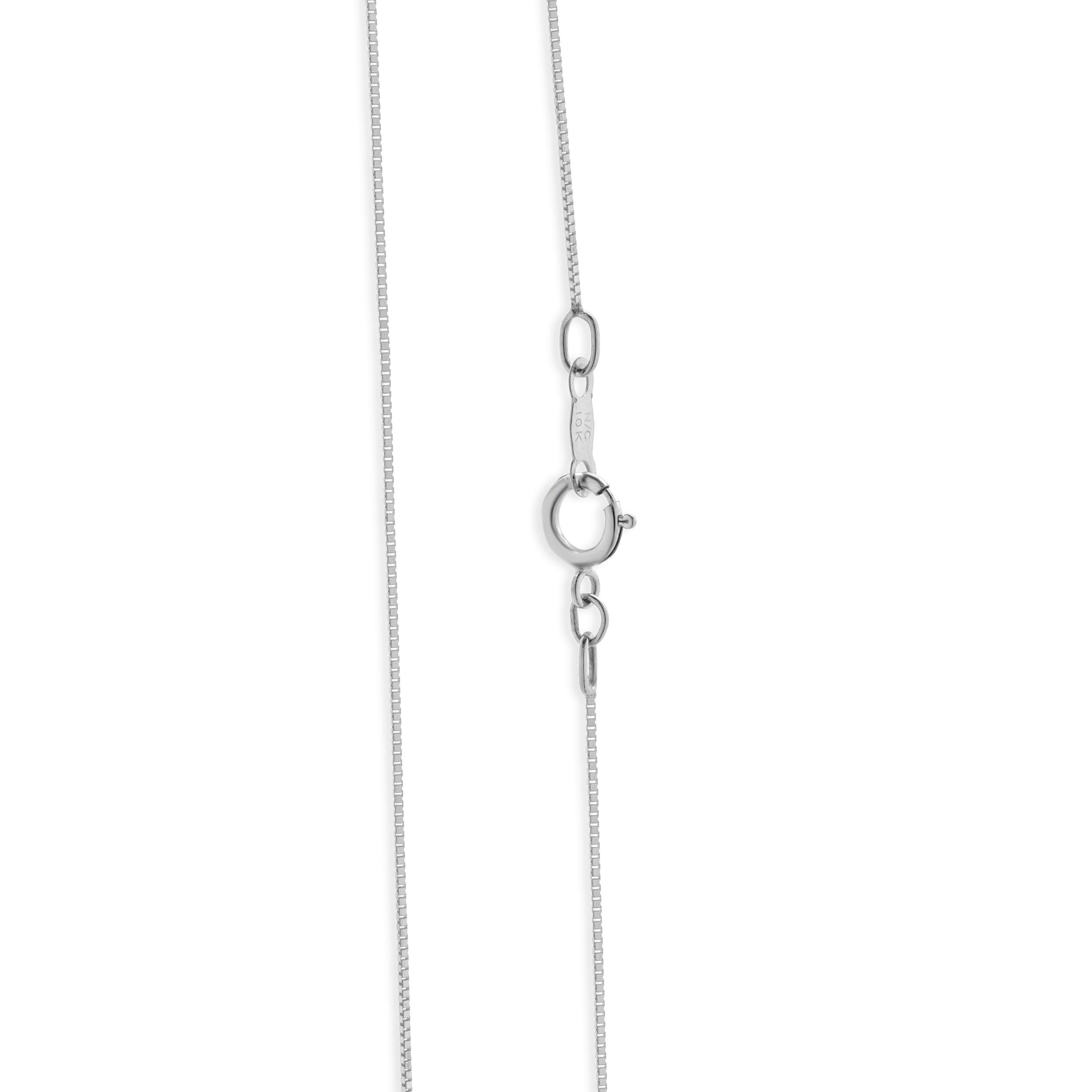 Collana Journey graduata con diamanti in oro bianco 10 carati In condizioni ottime in vendita a Scottsdale, AZ