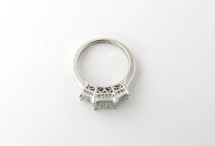 10 Karat White Gold Diamond Ring / 1.55 Carat