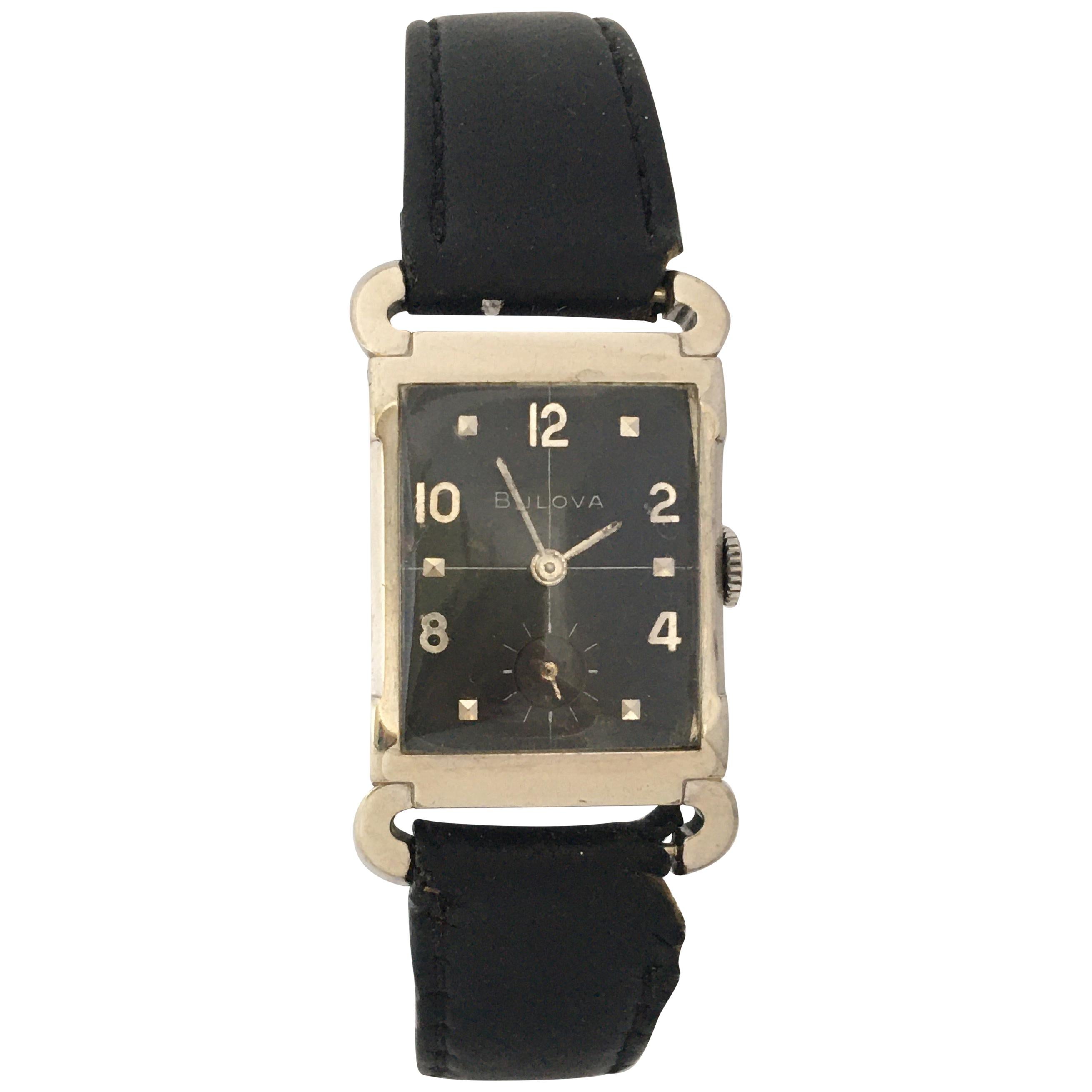 This beautiful vintage hand winding watch is working and ticking well however due to its age I cannot guarantee its time accuracy. Visible signs of ageing and wear with light scratches on the glass and on the watch case as shown. The old black