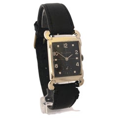 10 Karat White Gold-Filled Vintage 1950’s Bulova Mechanical Watch