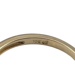 10 Karat Yellow Gold and Diamond Bumble Bee Ring