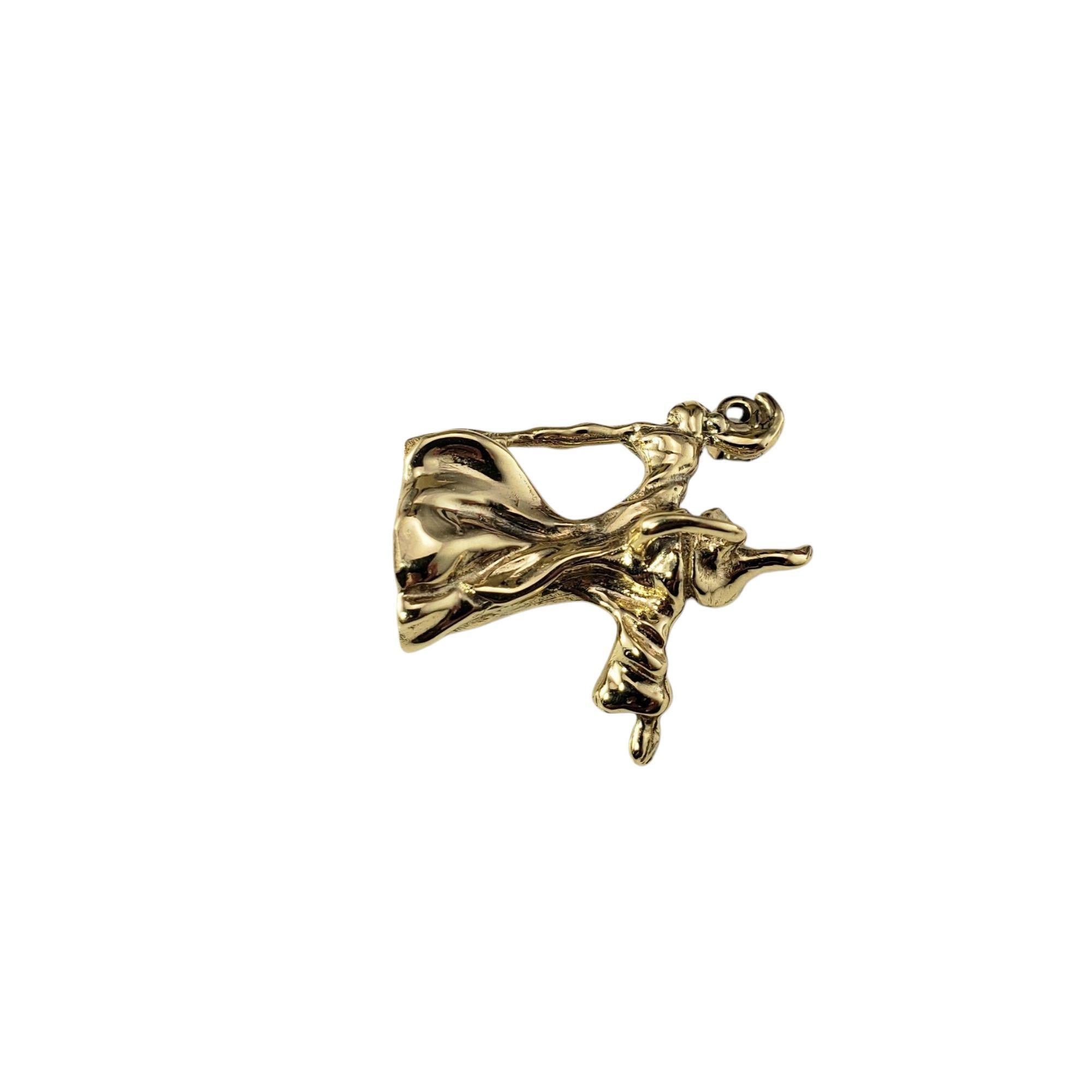 10 Karat Yellow Gold and Diamond Wizard Charm #21814 In Good Condition For Sale In Washington Depot, CT