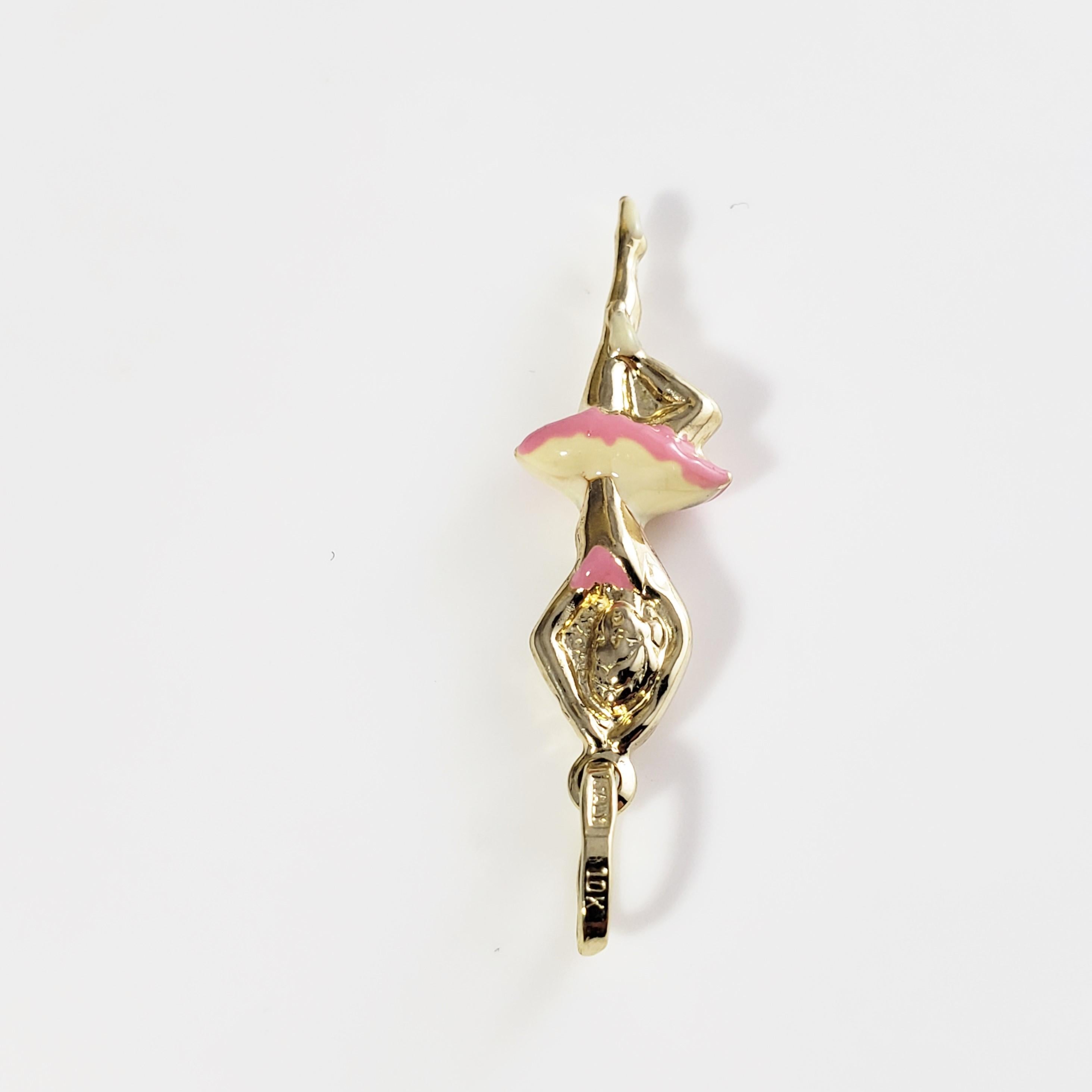 tiffany ballet slipper charm