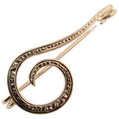 10 Karat Yellow Gold Brooch