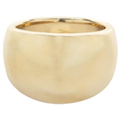 10 Karat Yellow Gold Dome Band