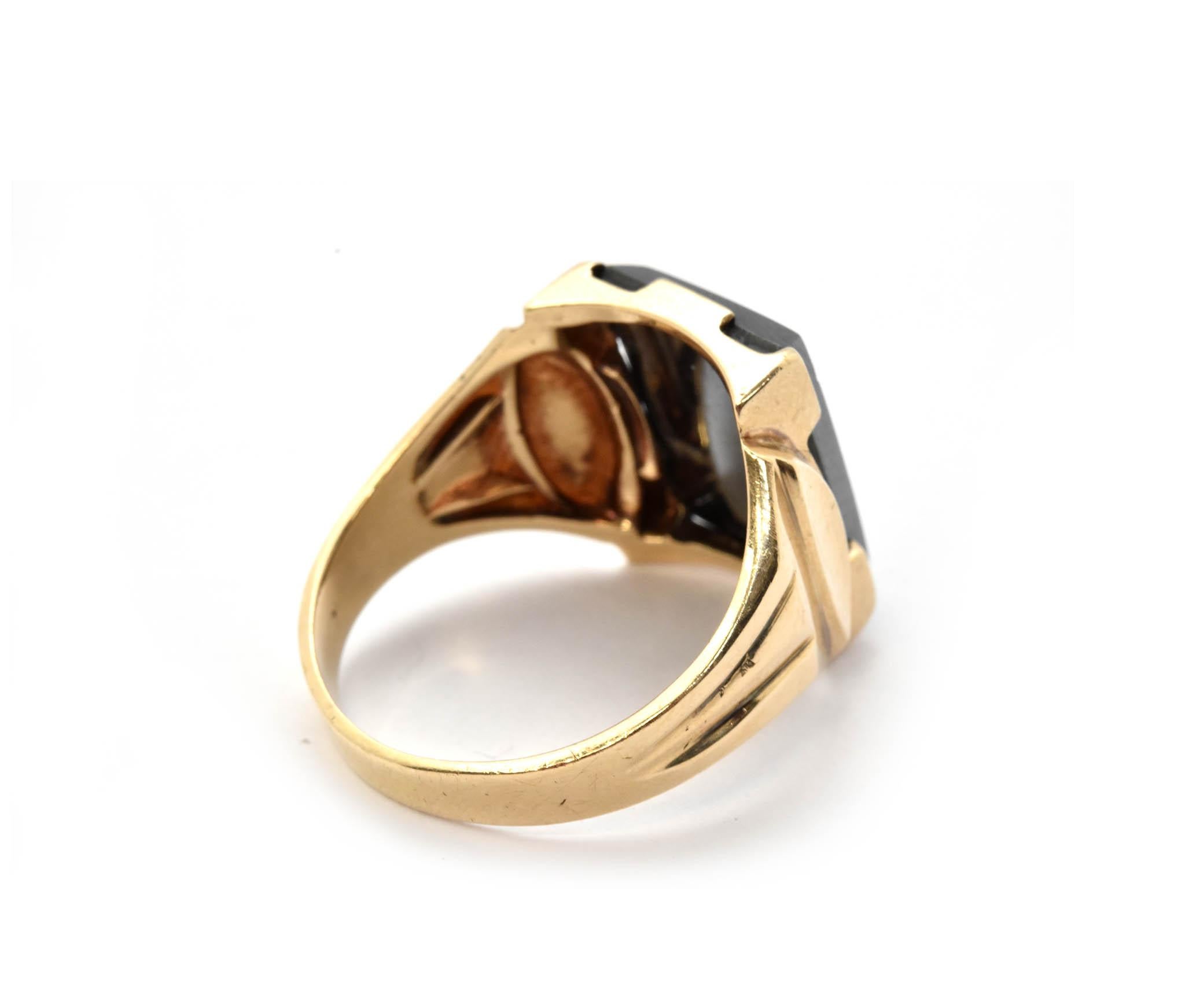 roman soldier intaglio ring meaning