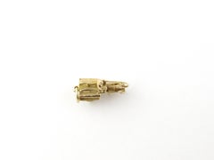 10 Karat Yellow Gold Horse and Cart Charm