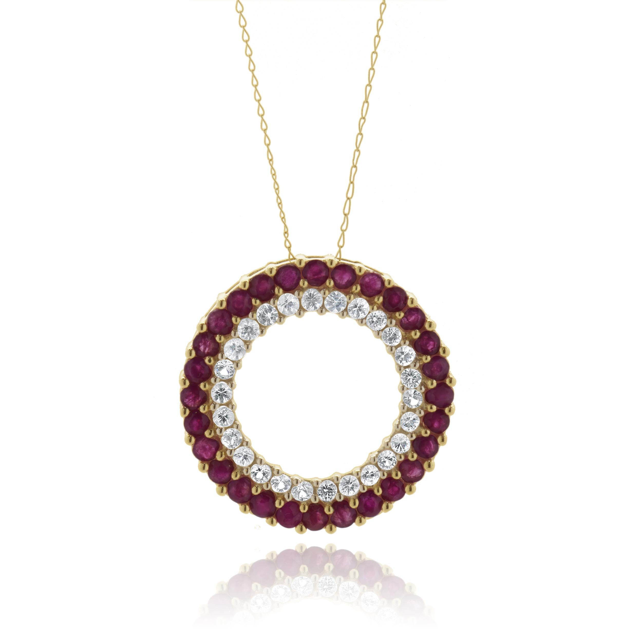 Designer: kundenspezifisch
MATERIAL: 10K Gelbgold
Topas: 26 Rundschliffe = 0,70ct
Diamant: 28 Rundschliff = 1,30cttw
Länge: Halskette misst 19.75-Zoll in der Länge
Gewicht: 4.23 Gramm
