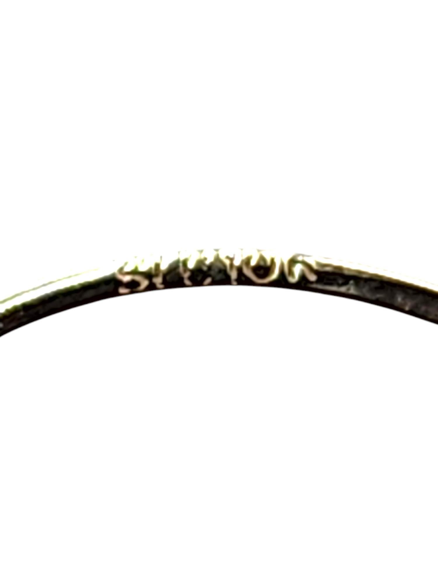 Créoles en or jaune et blanc 10 carats #20445 en vente 2