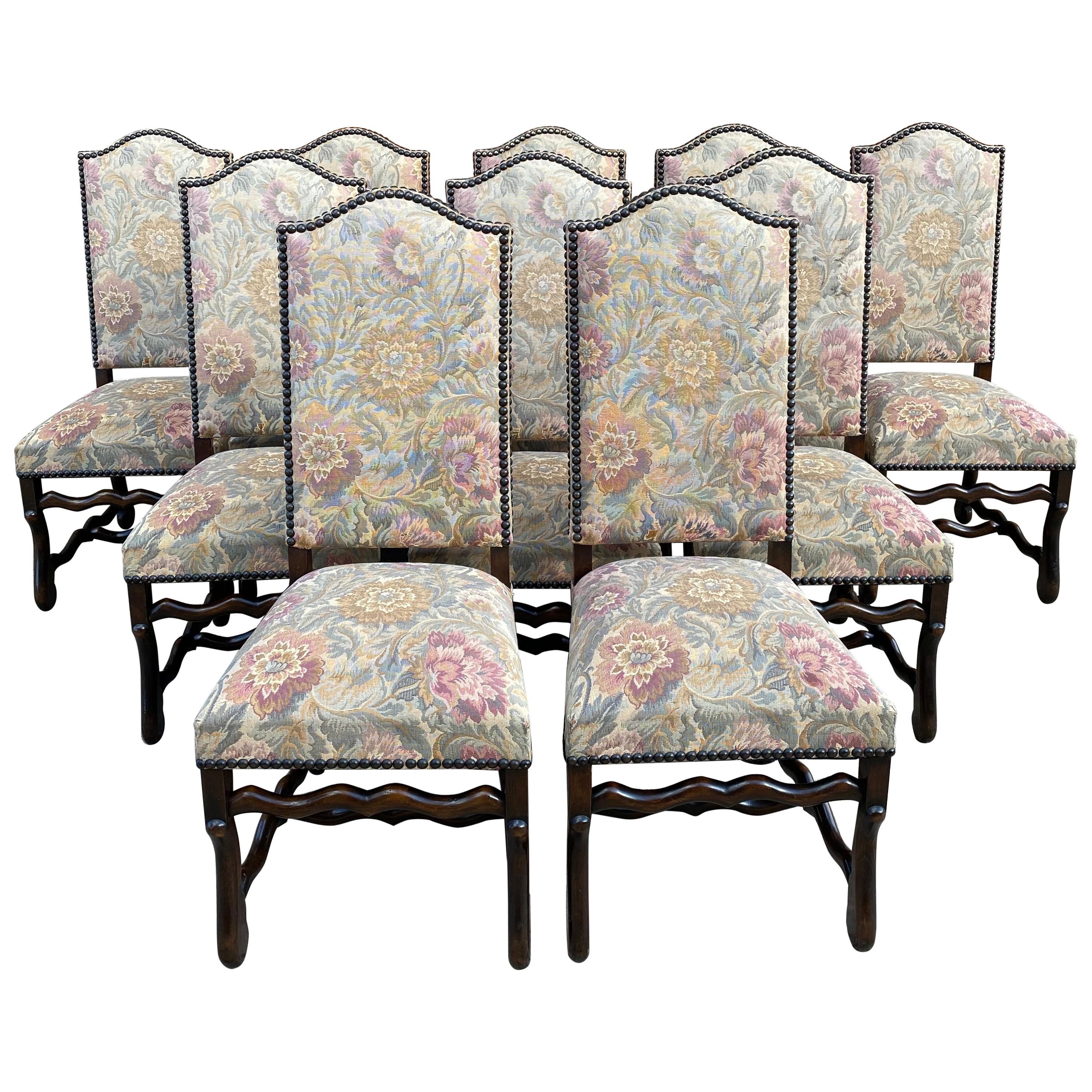 10 Late 19th Century Os De Mouton Chairs
