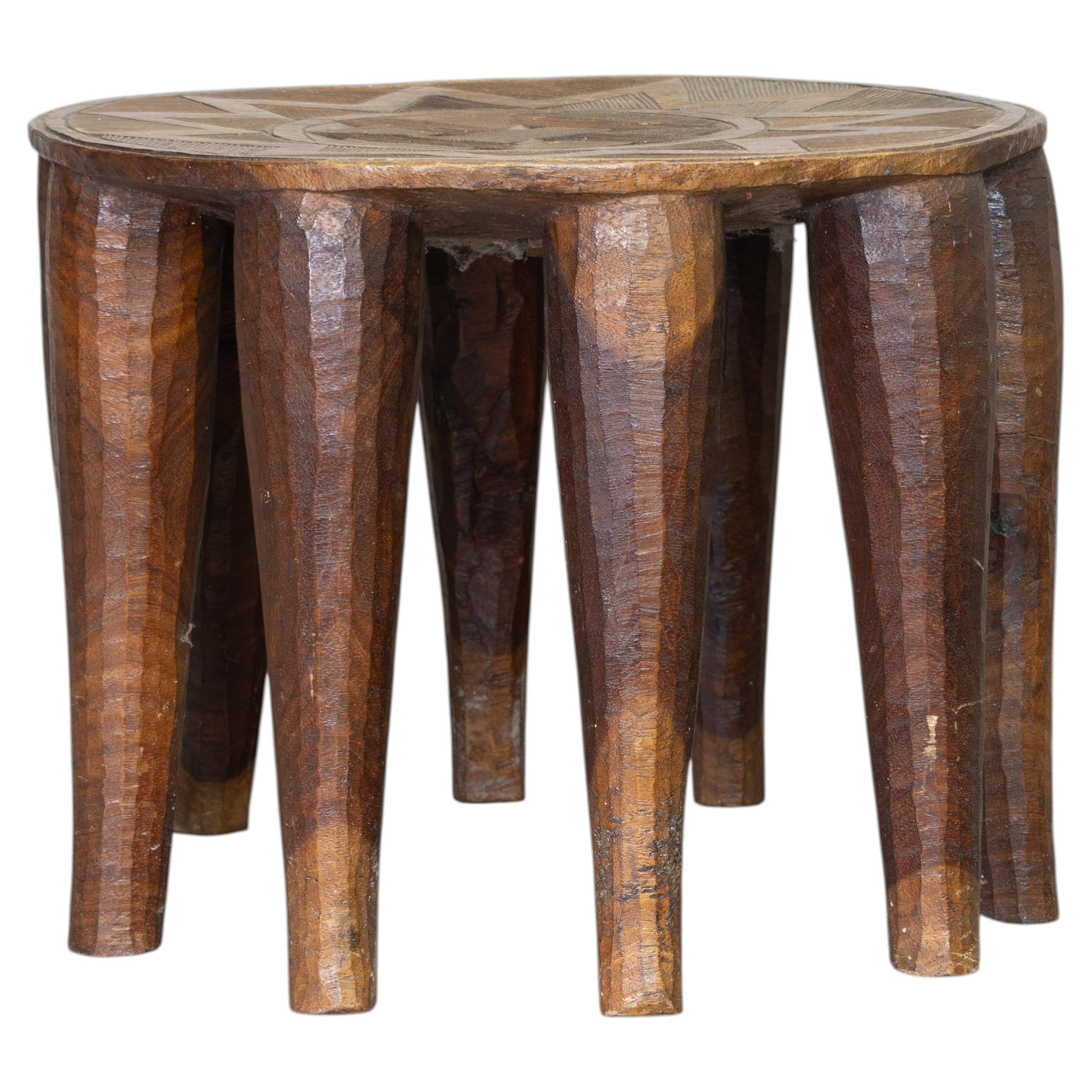 10 Leg Nupe Stool