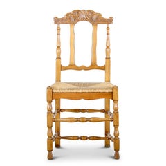 10 Matched Cherry Provencal Chairs