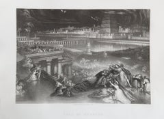 10 Mezzotints by John Martin, Sangster, circa 1850