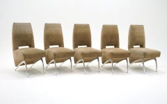 10 Michael Rotandi Dining Chairs From Carlson-Reges Residence, Los Angeles, 1990