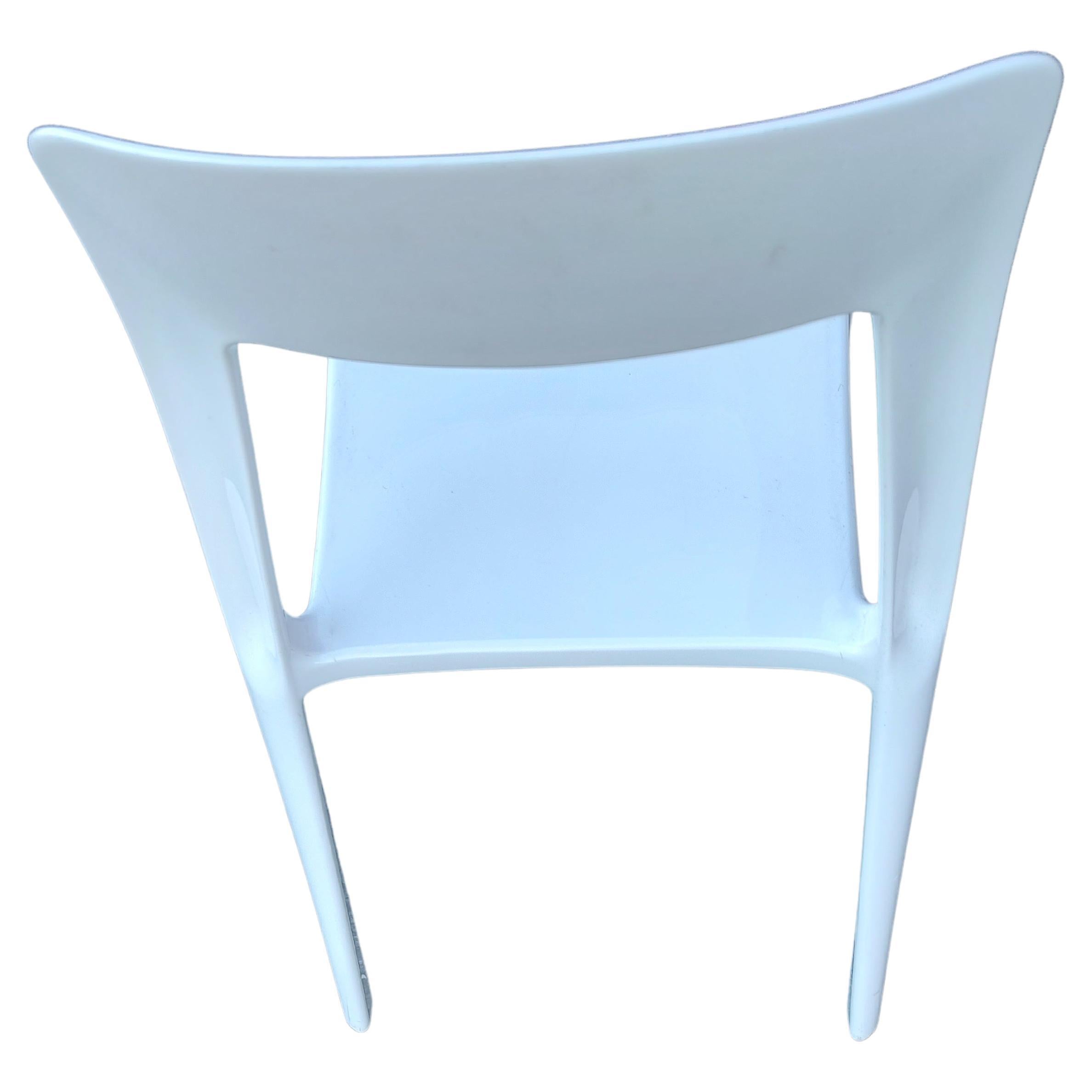Plastica 10 Sedie impilabili moderne del Mid Century di AIR in Whiting in vendita