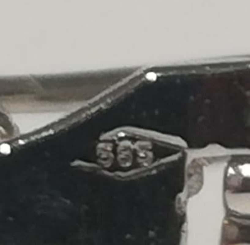 Donna 10 Mm Pearls, Diamonds, 14 Karat White Gold Earrings. in vendita