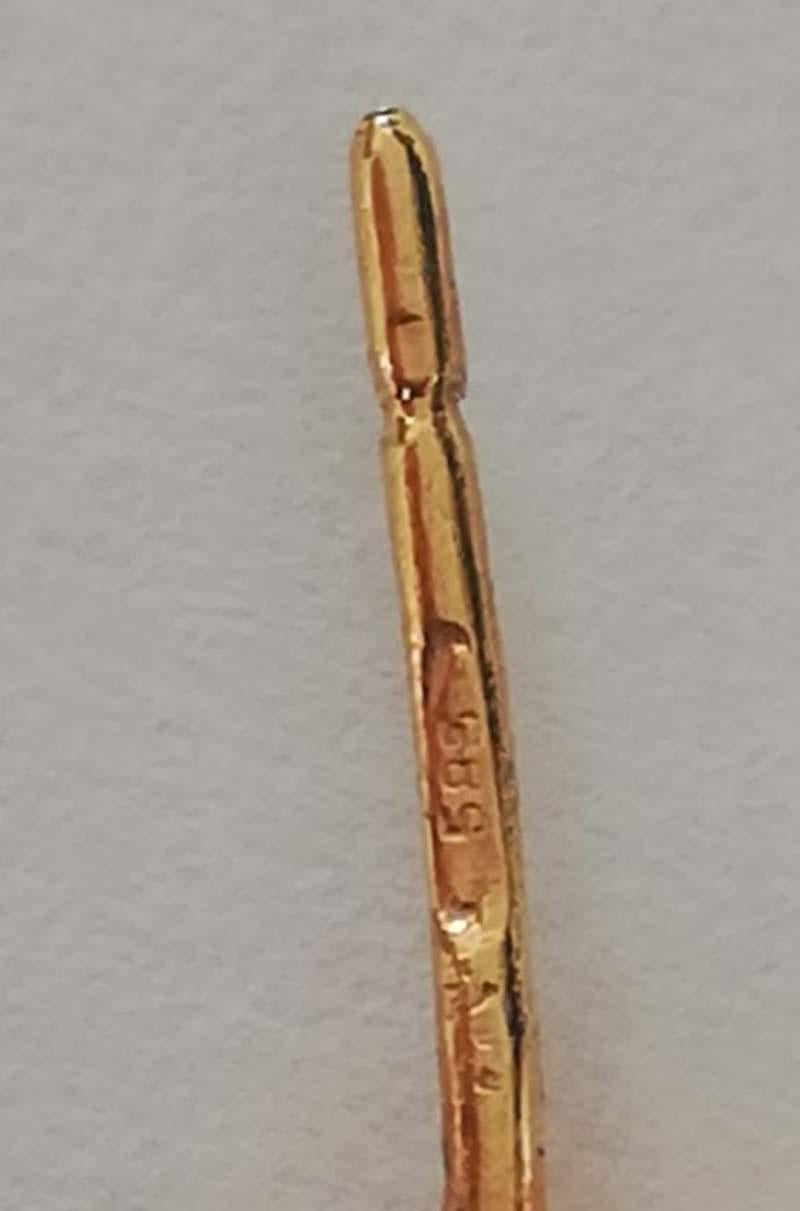 Women's 10 Mm Pearls, Diamonds, Emeralds, 14 Karat Rose Gold Earrings For Sale