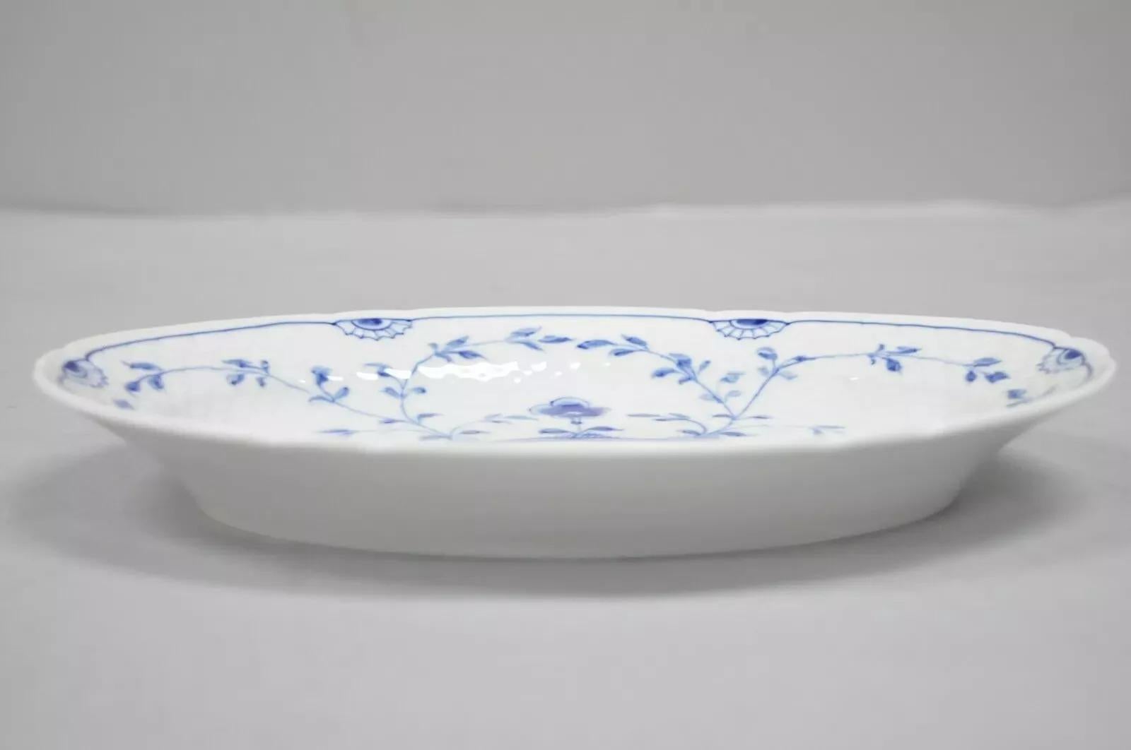Inconnu Plat de service ovale 10