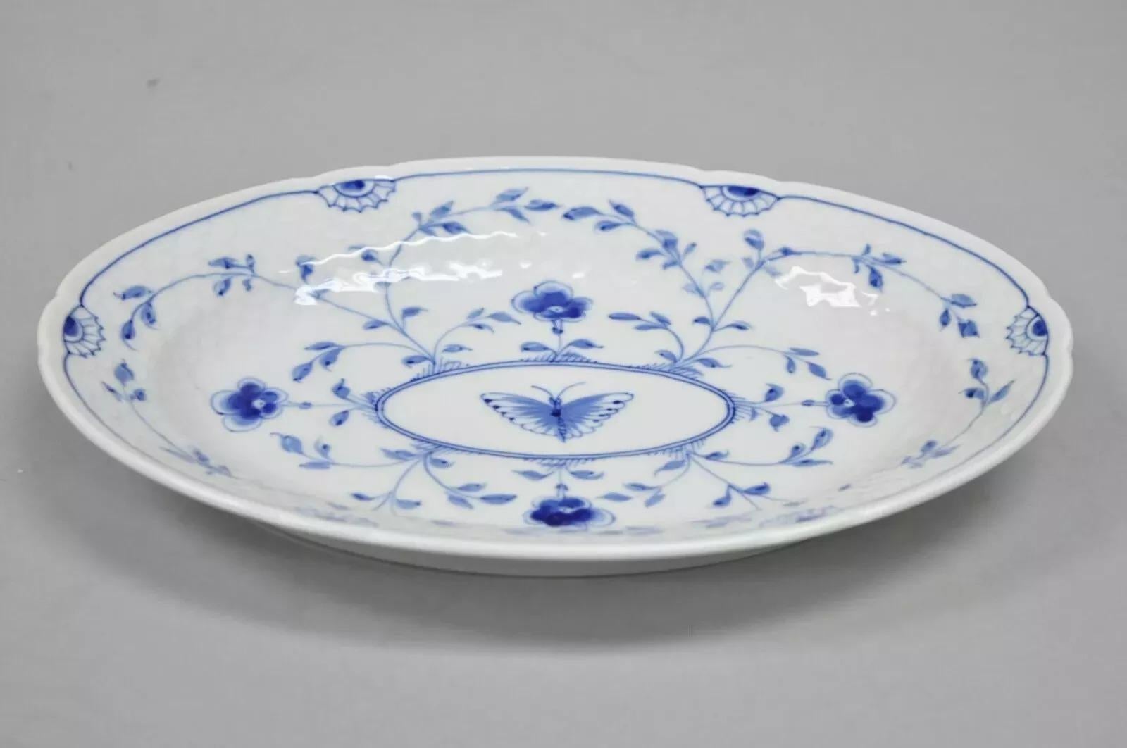 Porcelaine Plat de service ovale 10