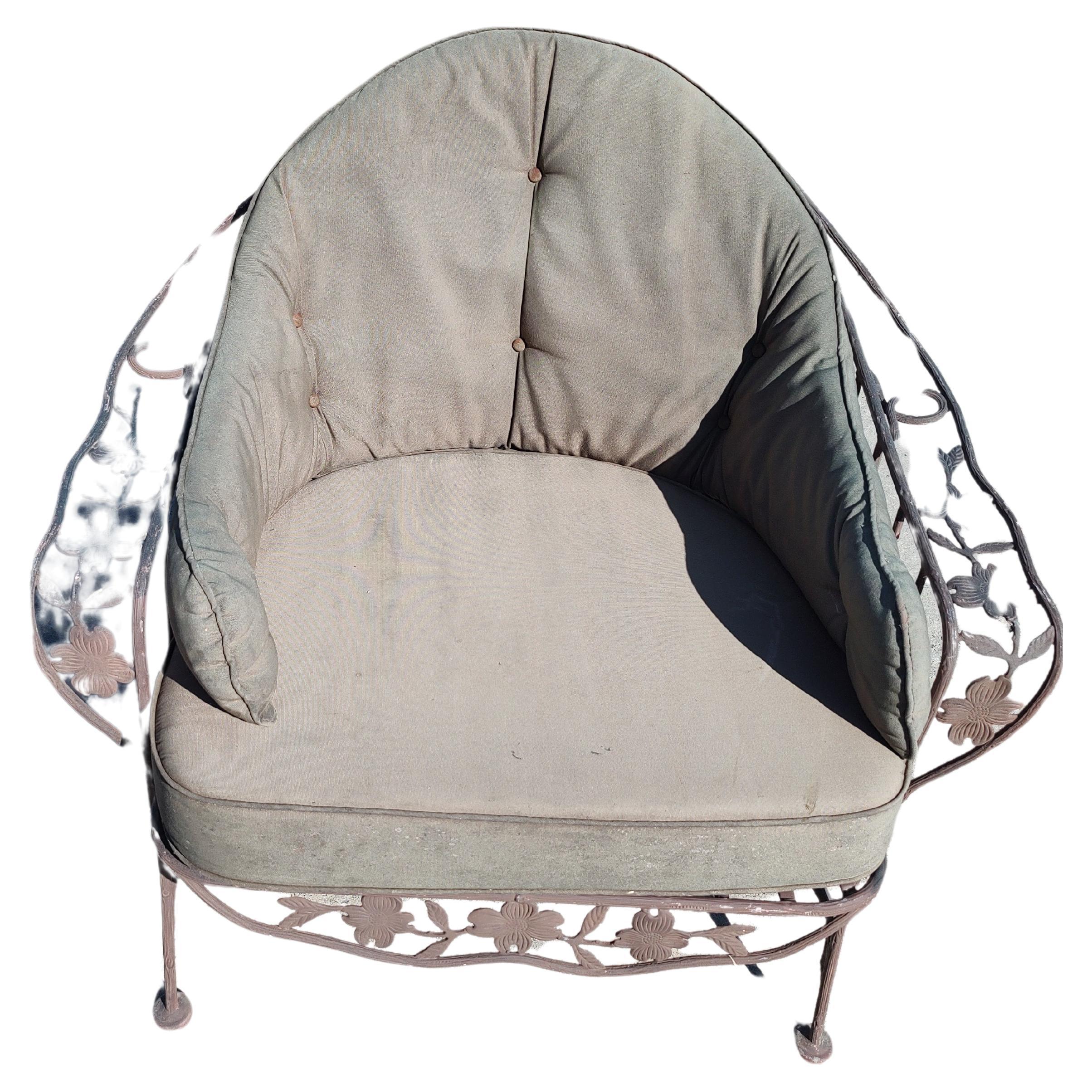 Set di 10 pezzi di Woodard Patio Pool Set Chantilly Rose 4 Sedie Divano 5 Tavoli in vendita 6