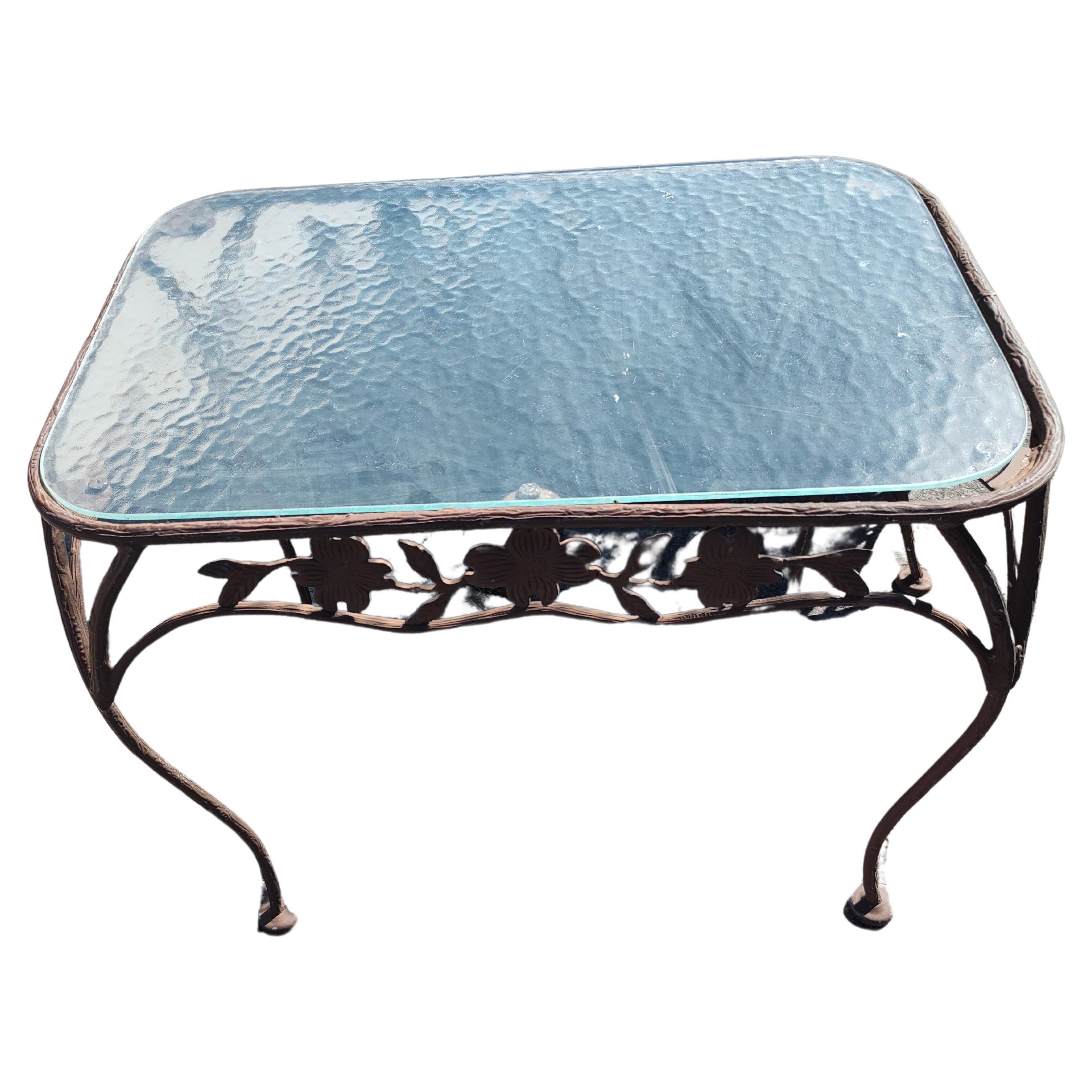 Tessuto Set di 10 pezzi di Woodard Patio Pool Set Chantilly Rose 4 Sedie Divano 5 Tavoli in vendita
