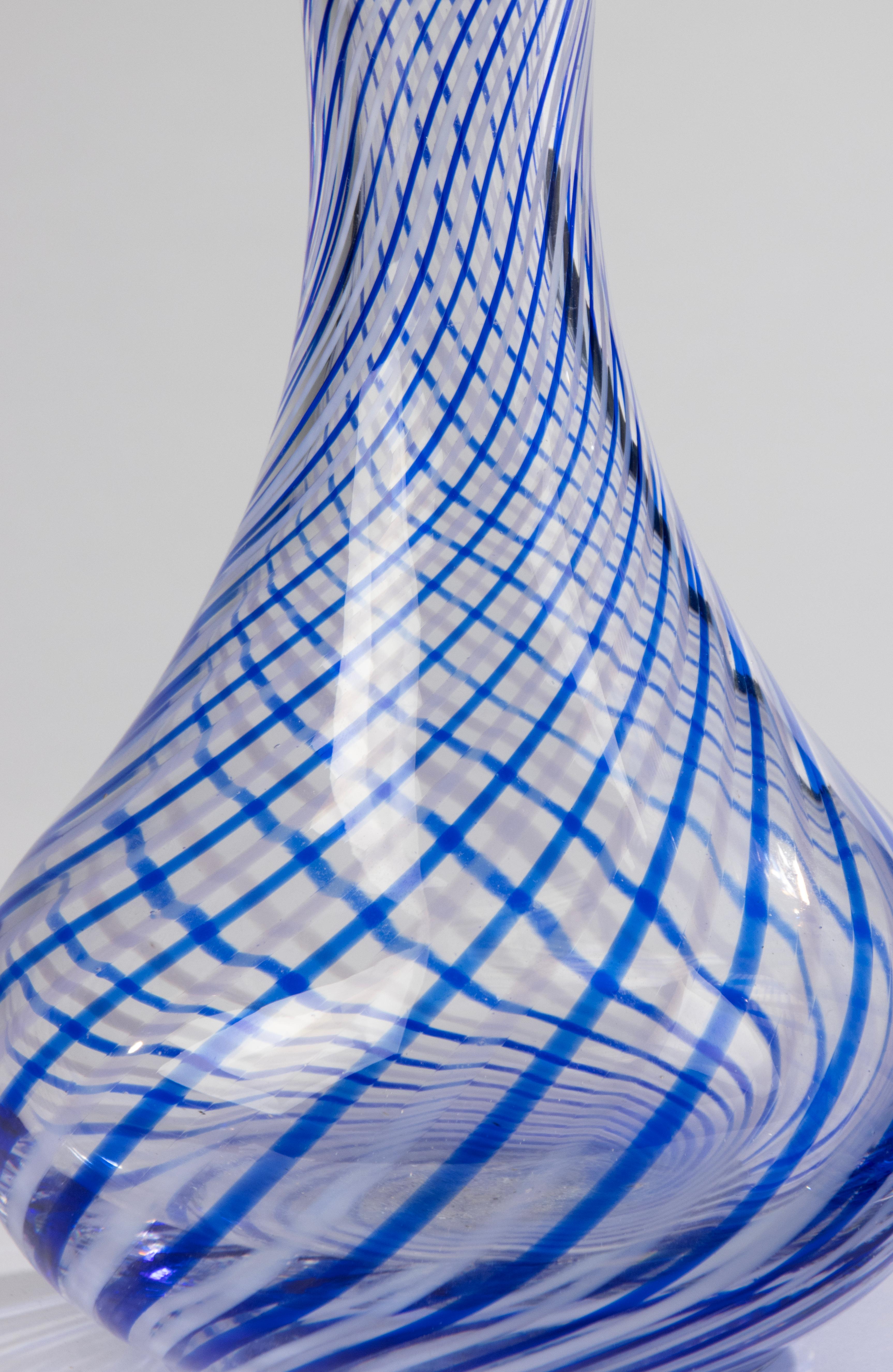 Set de 10 verres à eau avec carafe - Pieces - Mezza Filigrana en vente 5