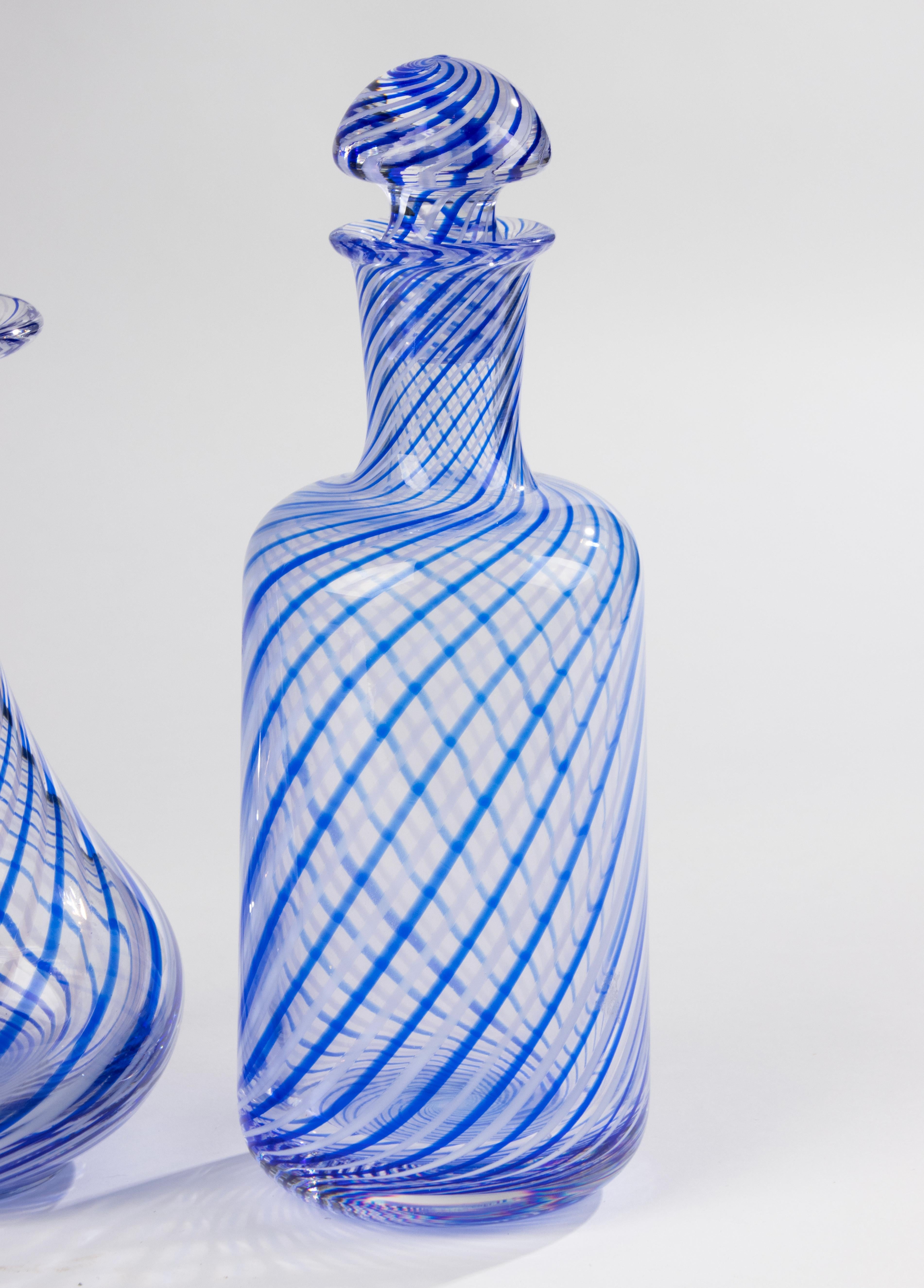 Set de 10 verres à eau avec carafe - Pieces - Mezza Filigrana en vente 6