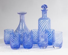 10-teiliges Set Wassergläser mit Karaffen - Paşabahçe - Mezza Filigrana