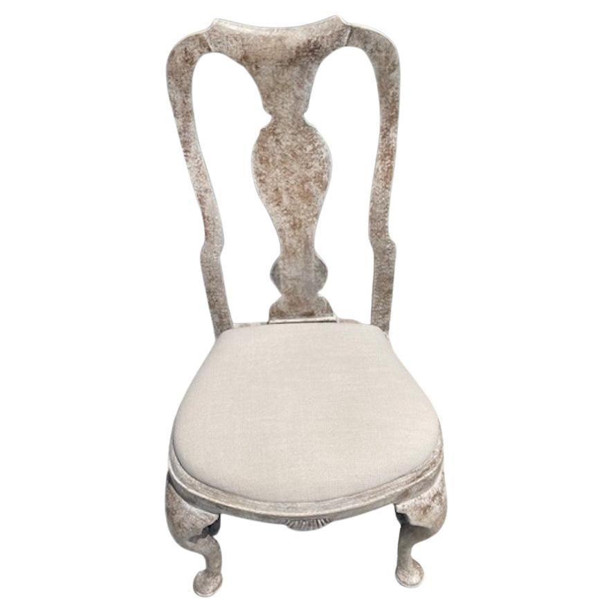 Hand-Carved 10 Reproduction French Louis XVI Hand Carved Dining Chairs with Fabric Cushions