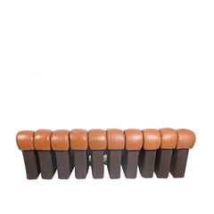 10-Section ‘Non-Stop’ Sofa by Riva, Ulrich Vogt for De Sade Imported by Stending