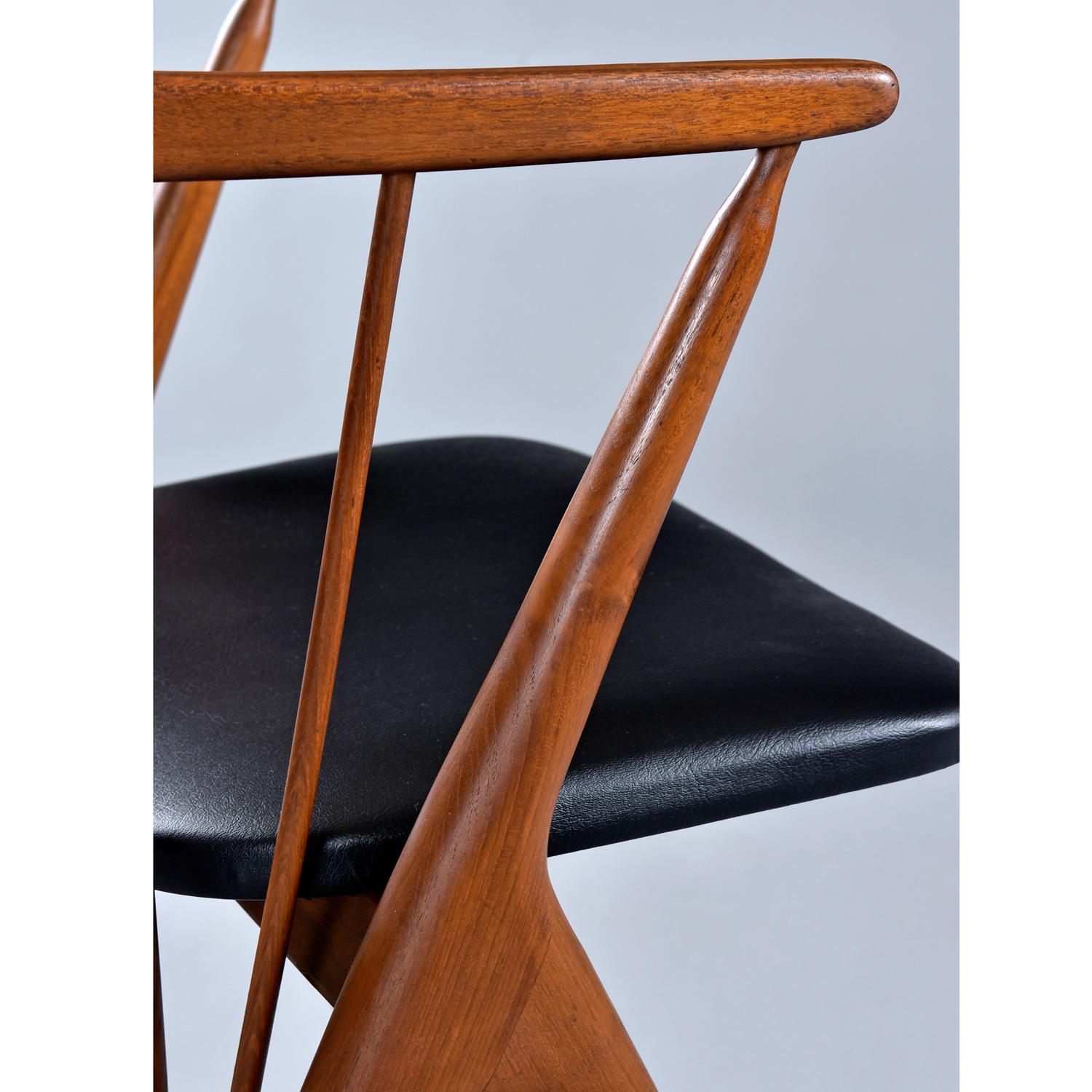 10 chaises de salle à manger danoises n° 8 de Helge Sibast en vente 3