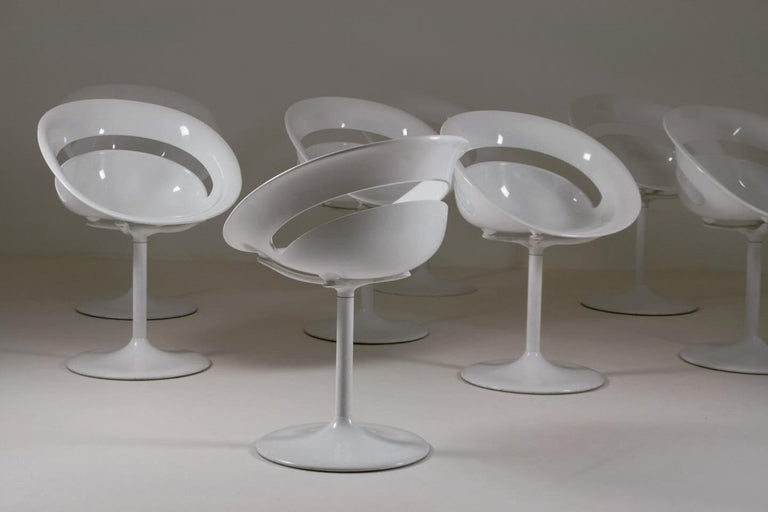 10 Tina Swivel Chairs by Arik Levy for Softline, Italy, 1979 at