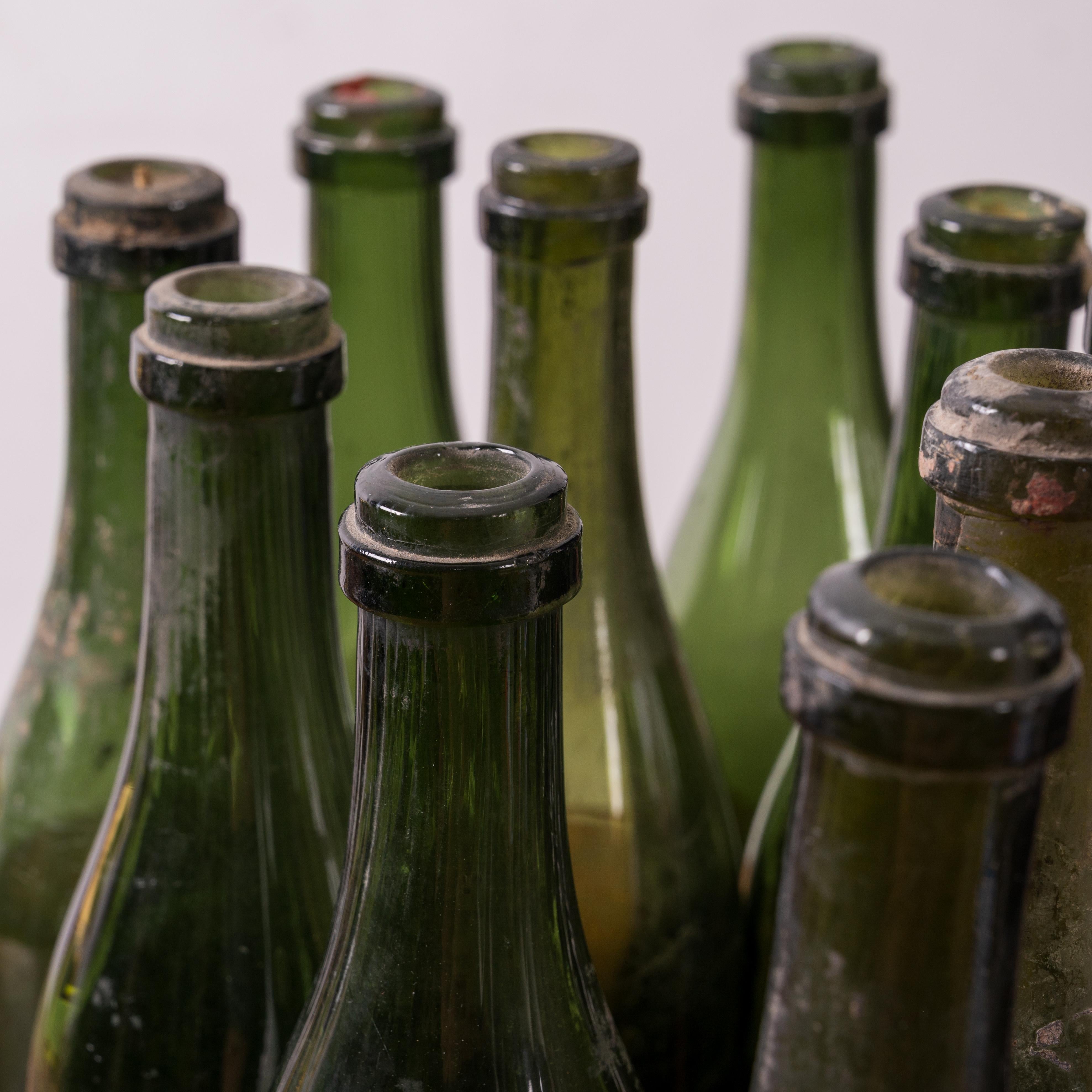 Vetro 10 bottiglie di champagne Veuve Clicquot PONSARDIN Werle 1870 in vendita