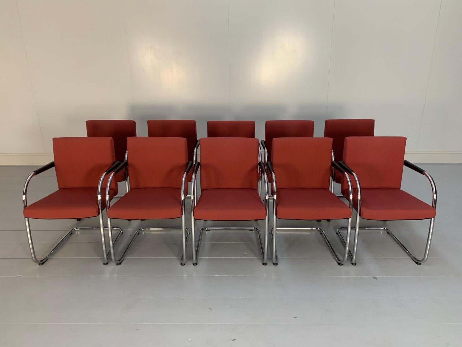 Tessuto 10 Sedie da pranzo Vitra 