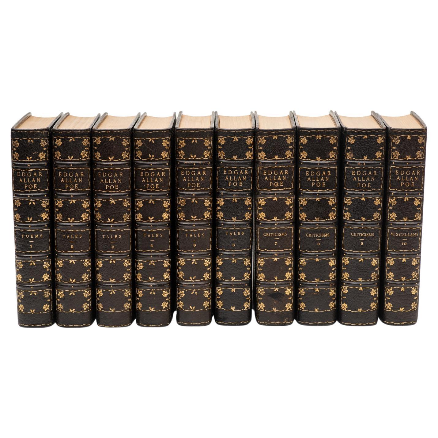 10 Vols. Edgar Allen Poe, The Complete Works with a Critical Introduction... For Sale