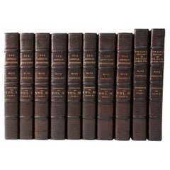 10 Volumes. G.O. Trevelyan, the American Revolution & the Early History of C.Fox