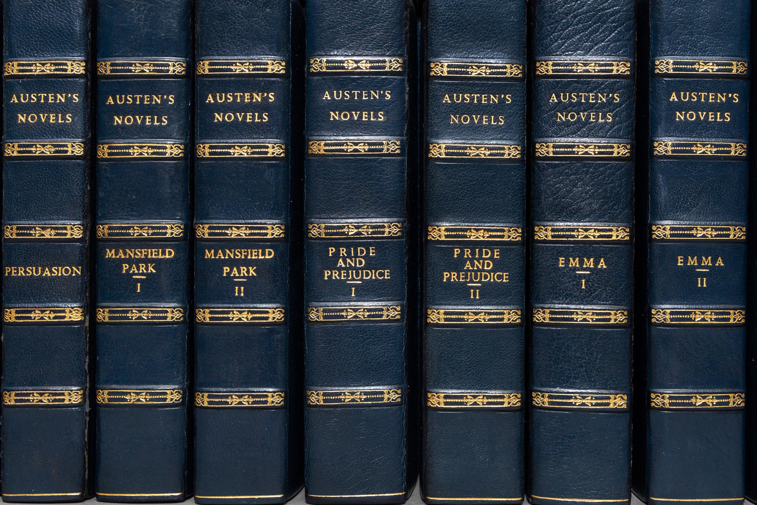 10 Volumes, Jane Austen, The Novels at 1stDibs | the works of jane