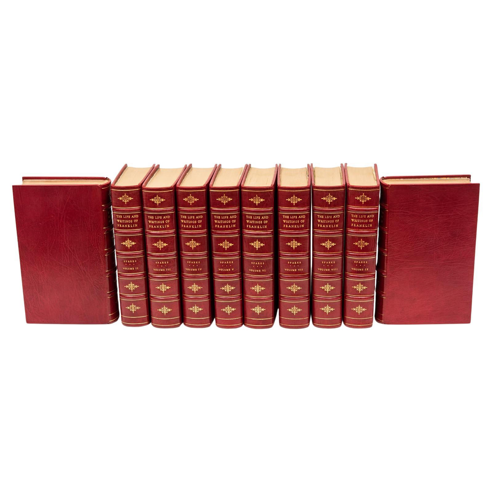 10 Volumes. Jared Sparks, The Works of Benjamin Franklin