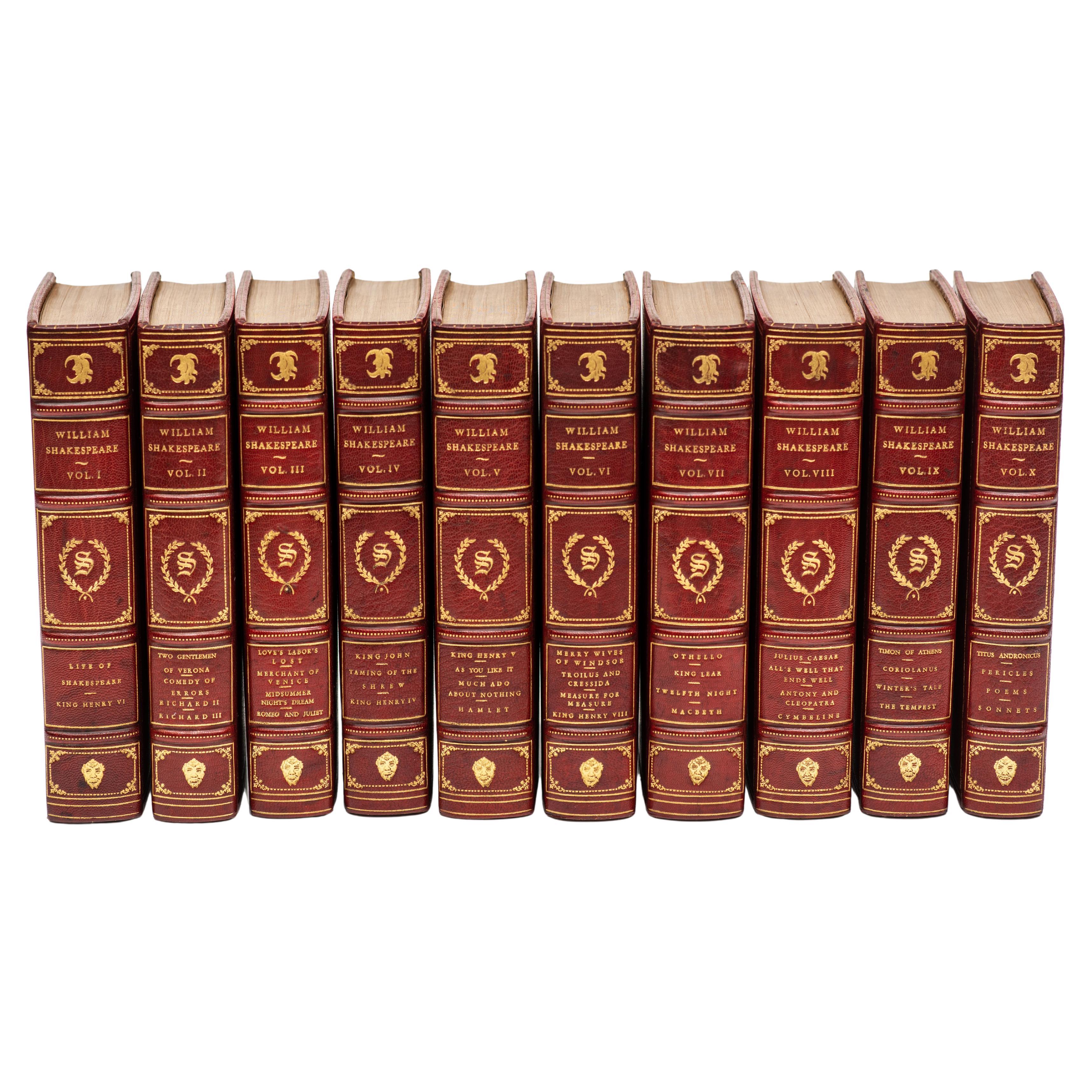 10 Volumes. Shakespeare, William. The Complete Works