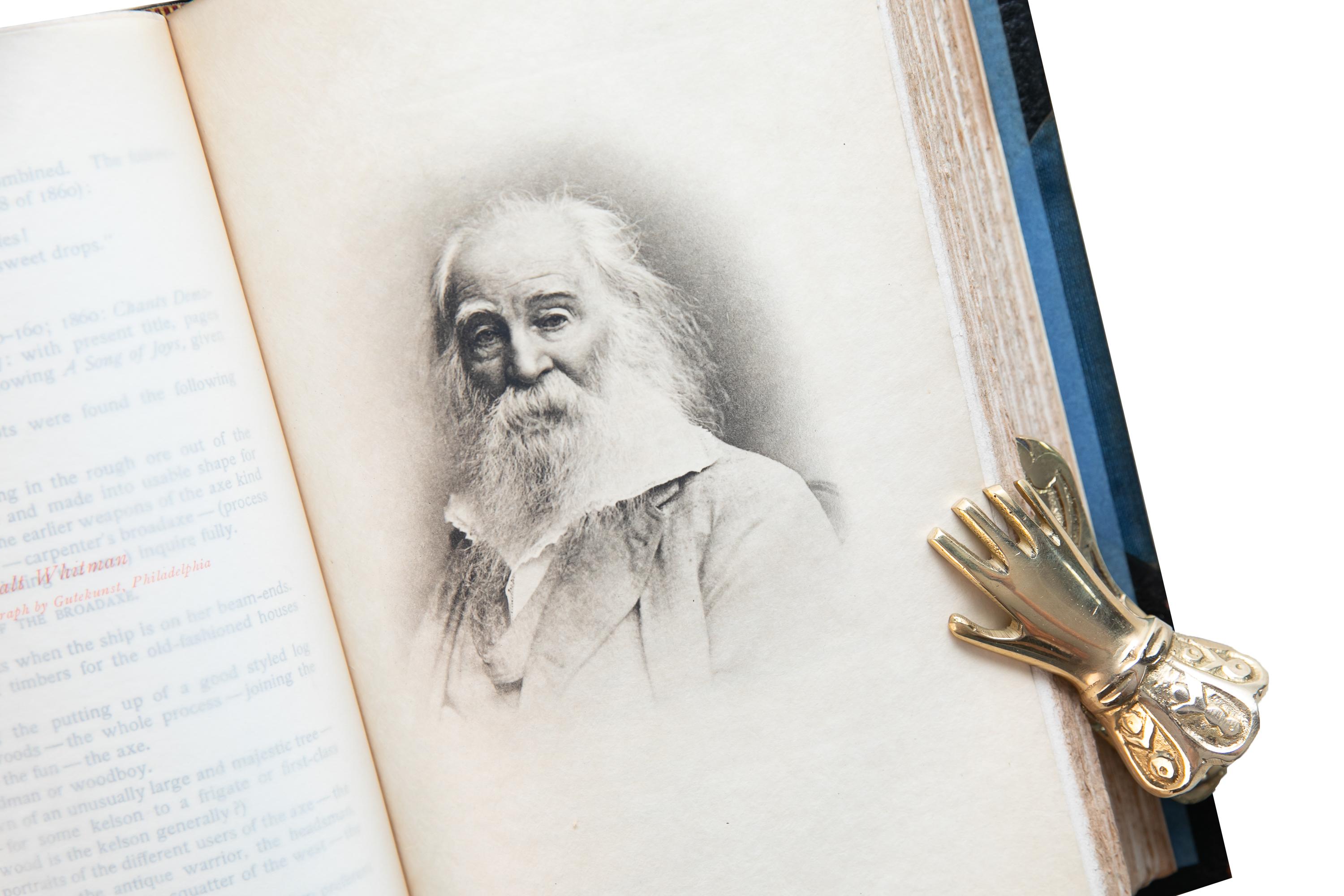 10 Volumes. Walt Whitman, The Complete Writings. In Good Condition In New York, NY