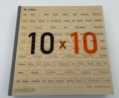 10 x 10: 10 critics 100 architects by Aaron Betsky Hardcover Phaidon